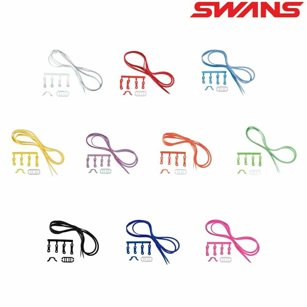 度付スイミングレーシングゴーグル水泳競泳パーツセットSWANSスワンズ用度付きゴーグル専用パーツセット部品PS-SR2