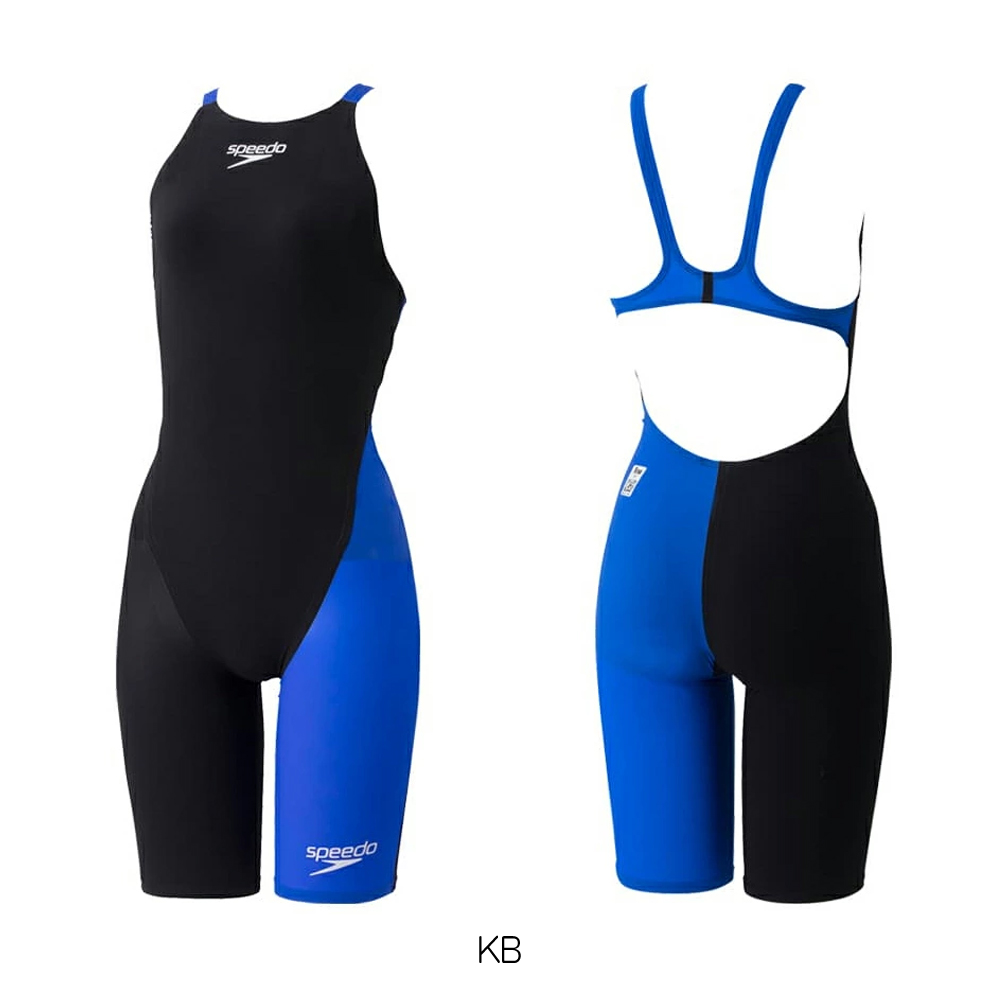スピードSPEEDO競泳水着レディースWA承認モデルFastskinPro3ファストスキンプロ3オープンバックニースキンSCW12101Ffinaマークあり