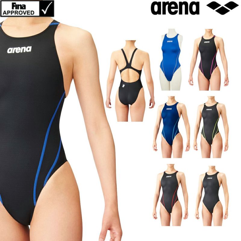 アリーナ 競泳水着 レディース 競泳用 アクアレーシング arena