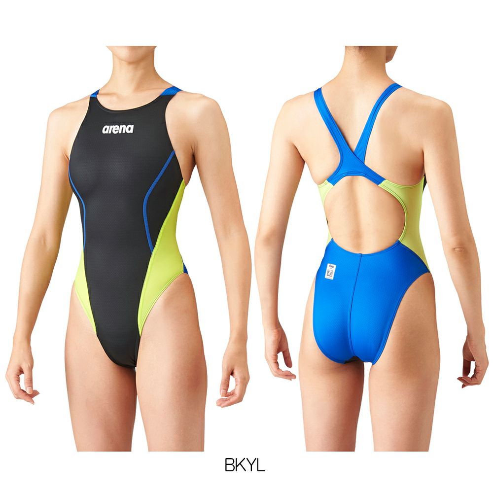 アリーナARENA競泳水着レディースWA承認リミッククロスバックAQUAADVANCEDAQUAXTREMEARN-1025Wfinaマークあり