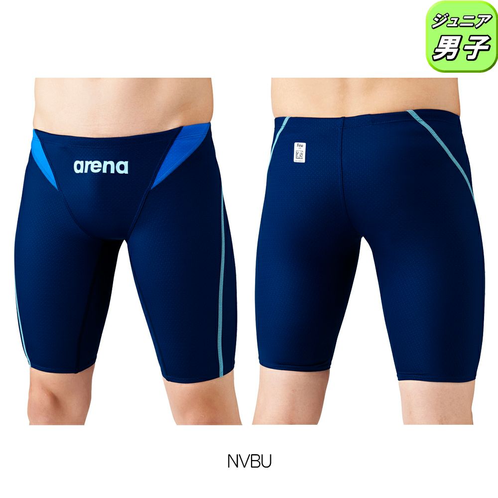 アリーナARENA競泳水着ジュニア男子WA承認ジュニアハーフスパッツAQUAADVANCEDAQUAXTREMEARN-1026MJfinaマークあり