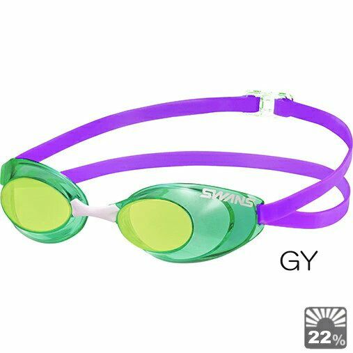 スイミングゴーグルSWANSスワンズSniperノンクッションミラーfina承認スナイパーSR-10M
