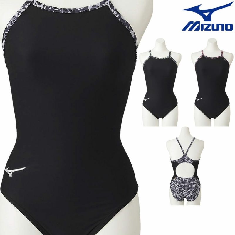 ミズノ MIZUNO 競泳水着 レディース 練習用 ミディアムカット EXER SUITS U-Fit 競泳練習水着 N2MA2282  SWIMSHOPヒカリスポーツ［公式］