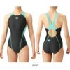 アリーナARENA競泳水着レディースWA承認モデルセイフリーバック着やストラップAQUARACINGAQUASTRIPE-DARN-2051WEfinaマークあり
