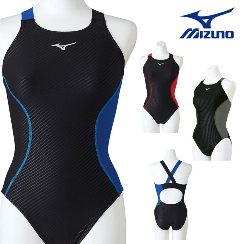 ミズノMIZUNO競泳水着レディース練習用ミディアムカットEXERSUITSU-Fit競泳練習水着N2MA2775