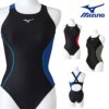 ミズノMIZUNO競泳水着レディース練習用ミディアムカットEXERSUITSU-Fit競泳練習水着N2MA2775