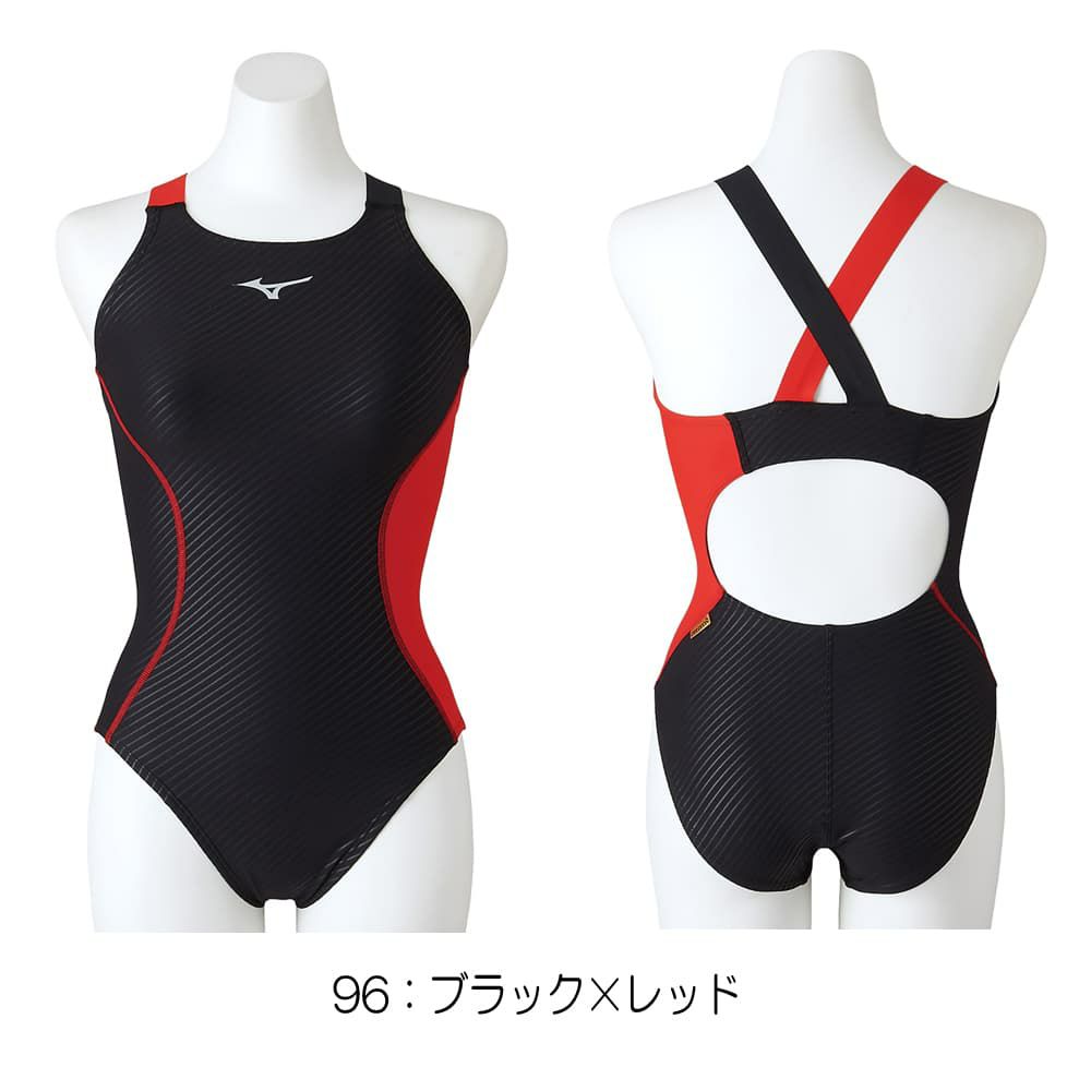 ミズノMIZUNO競泳水着レディース練習用ミディアムカットEXERSUITSU-Fit競泳練習水着N2MA2775