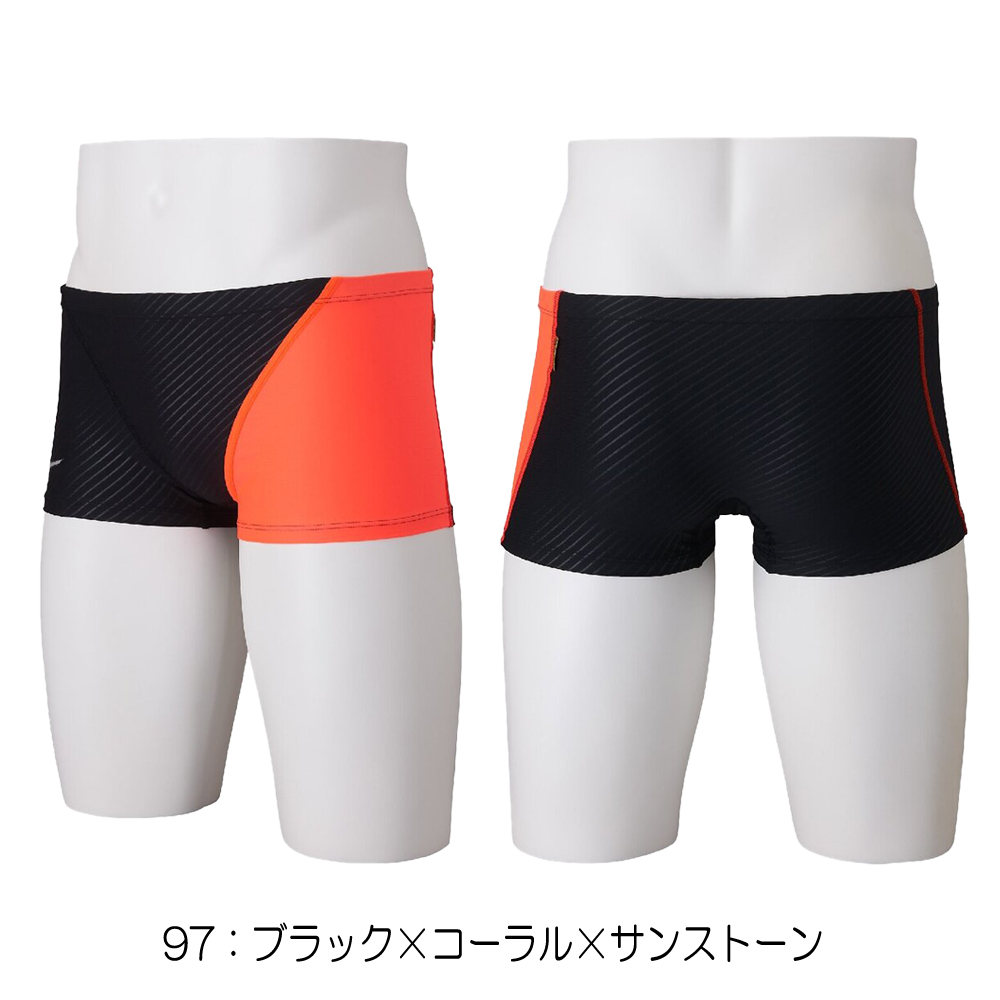 ミズノMIZUNO競泳水着メンズ練習用ショートスパッツEXERSUITSU-Fit競泳練習水着N2MB2576