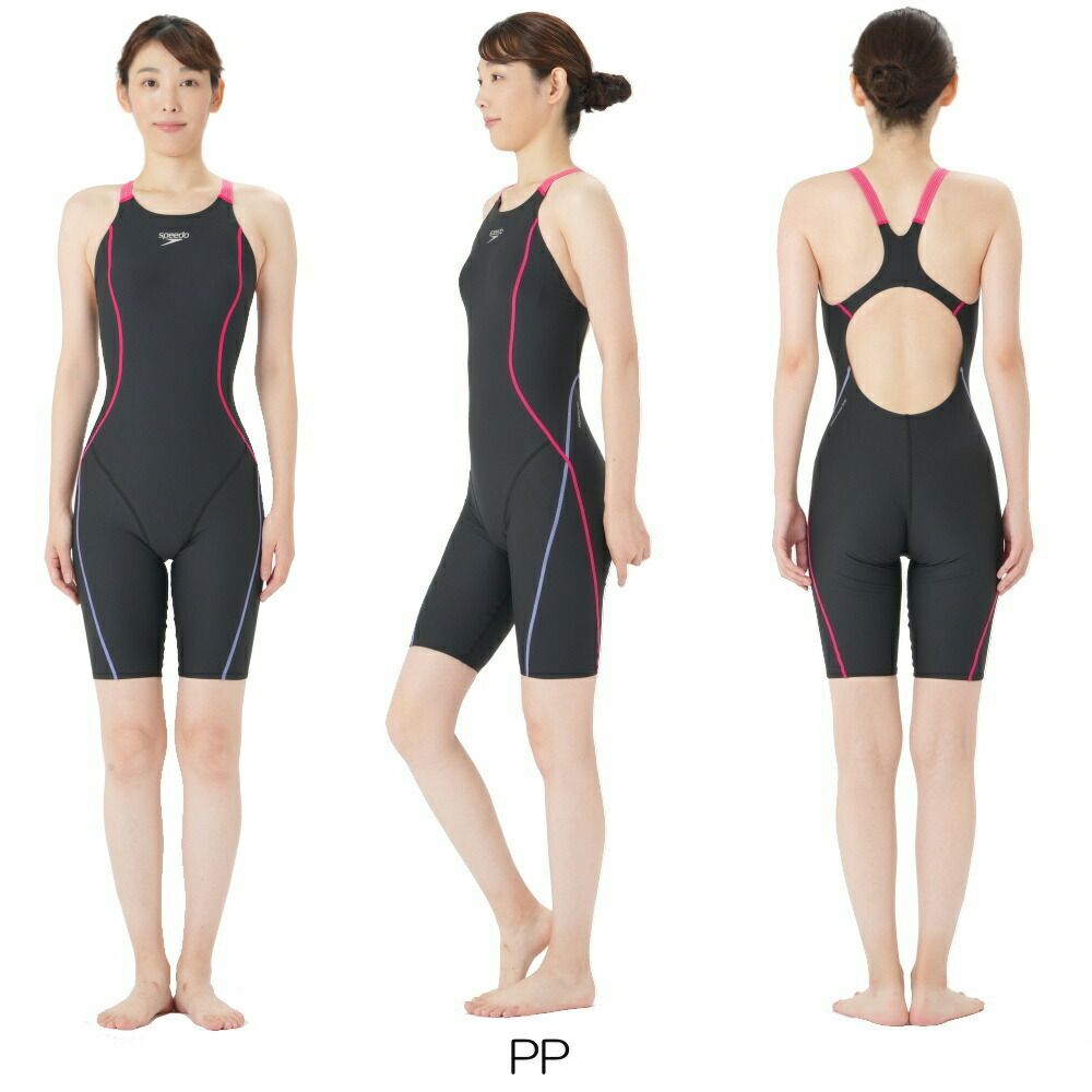 スピードSPEEDO競泳水着練習用水着レディースプッシュアップターンズニースキンオールインワンENDURANCEECO競泳練習水着STW12301