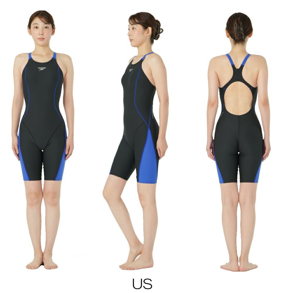 スピードSPEEDO競泳水着練習用水着レディースプッシュアップターンズニースキンオールインワンENDURANCEECO競泳練習水着STW12301