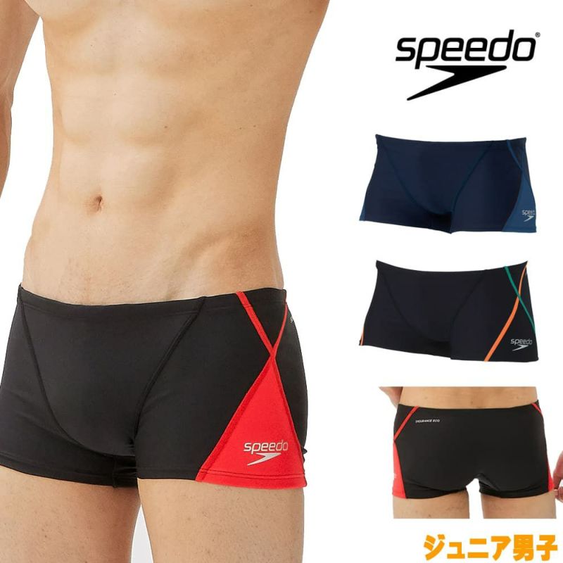 スピードSPEEDO競泳水着ジュニア男子練習用プッシュアップターンズボックスENDURANCEECO競泳練習水着STB52301