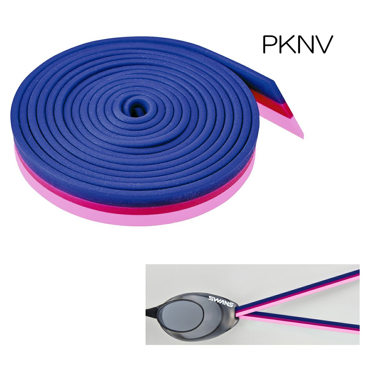 スワンズSWANSゴーグル用替えゴムリバーシブルゴーグル用替えベルトスイミングSRB-50