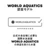 アリーナARENA競泳水着レディースWORLDAQUATICS承認レーシングワンピース（オープンバック）AQUASTRIPE-D2023年秋冬モデルFAR-3554W