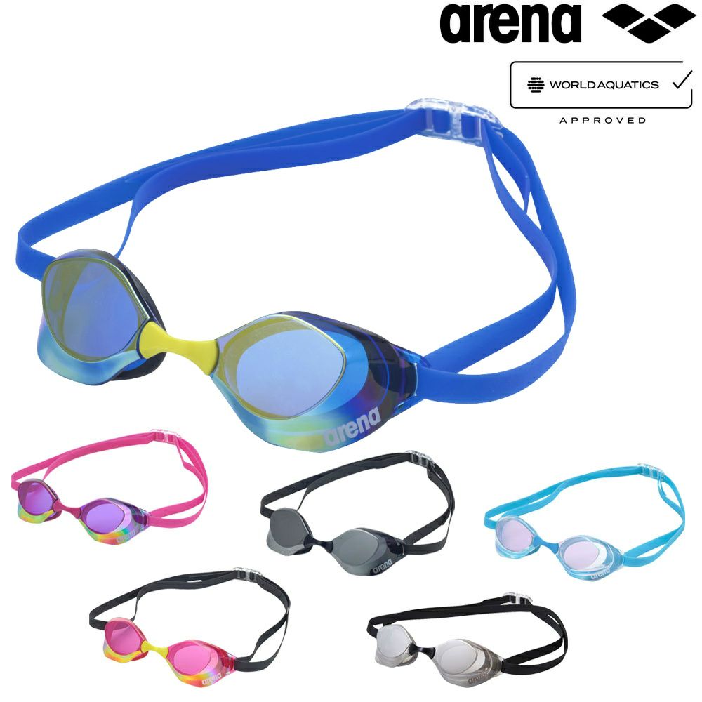 アリーナARENA水泳レーシングゴーグルアクアフォーススイフトエースミラー