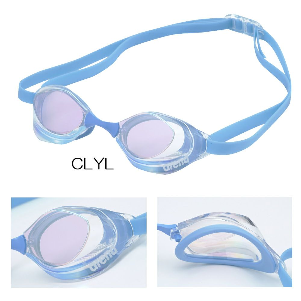 アリーナARENA水泳レーシングゴーグルアクアフォーススイフトエースミラー