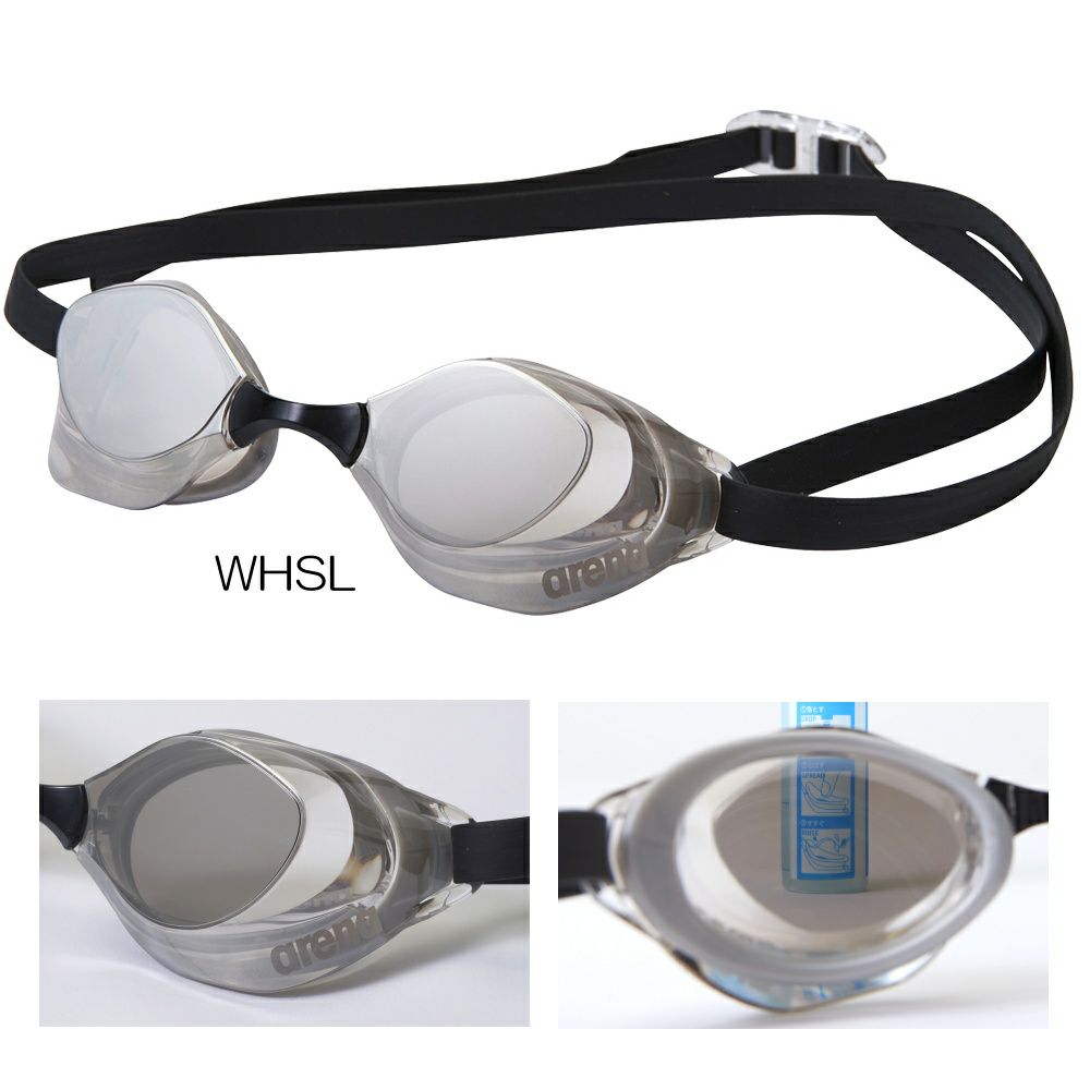アリーナARENA水泳レーシングゴーグルアクアフォーススイフトエースミラー