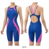 アリーナARENA競泳水着レディースWA承認モデルレーシングハーフスパッツオープンバックオールインワンAQUAADVANCEDAQUAXTREME2024年春夏モデルARN-4020Wfinaマークあり