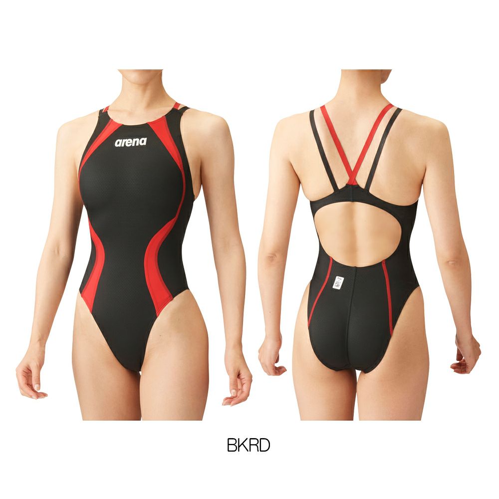 アリーナARENA競泳水着レディースWA承認モデルレーシングワンピースオープンバックAQUAADVANCEDAQUAXTREME2024年春夏モデルARN-4021Wfinaマークあり