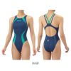 アリーナARENA競泳水着レディースWA承認モデルレーシングワンピースオープンバックAQUAADVANCEDAQUAXTREME2024年春夏モデルARN-4021Wfinaマークあり