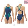 アリーナARENA競泳水着ジュニア女子WA承認モデルレーシングワンピースオープンバックAQUAADVANCEDAQUAXTREME2024年春夏モデルARN-4021WJfinaマークあり