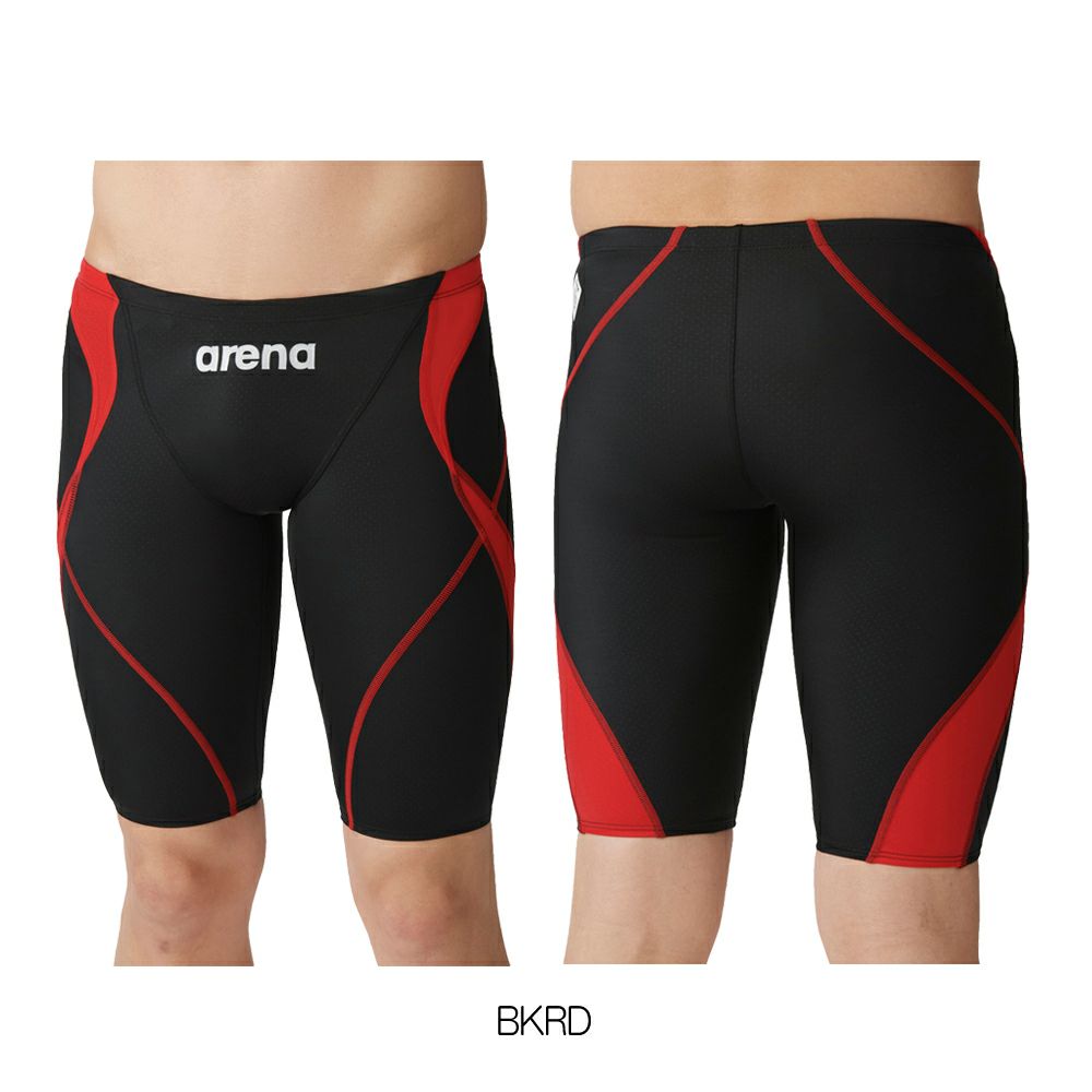 アリーナARENA競泳水着メンズWA承認モデルレーシングスパッツハーフレッグAQUAADVANCEDAQUAXTREME2024年春夏モデルARN-4022Mfinaマークあり