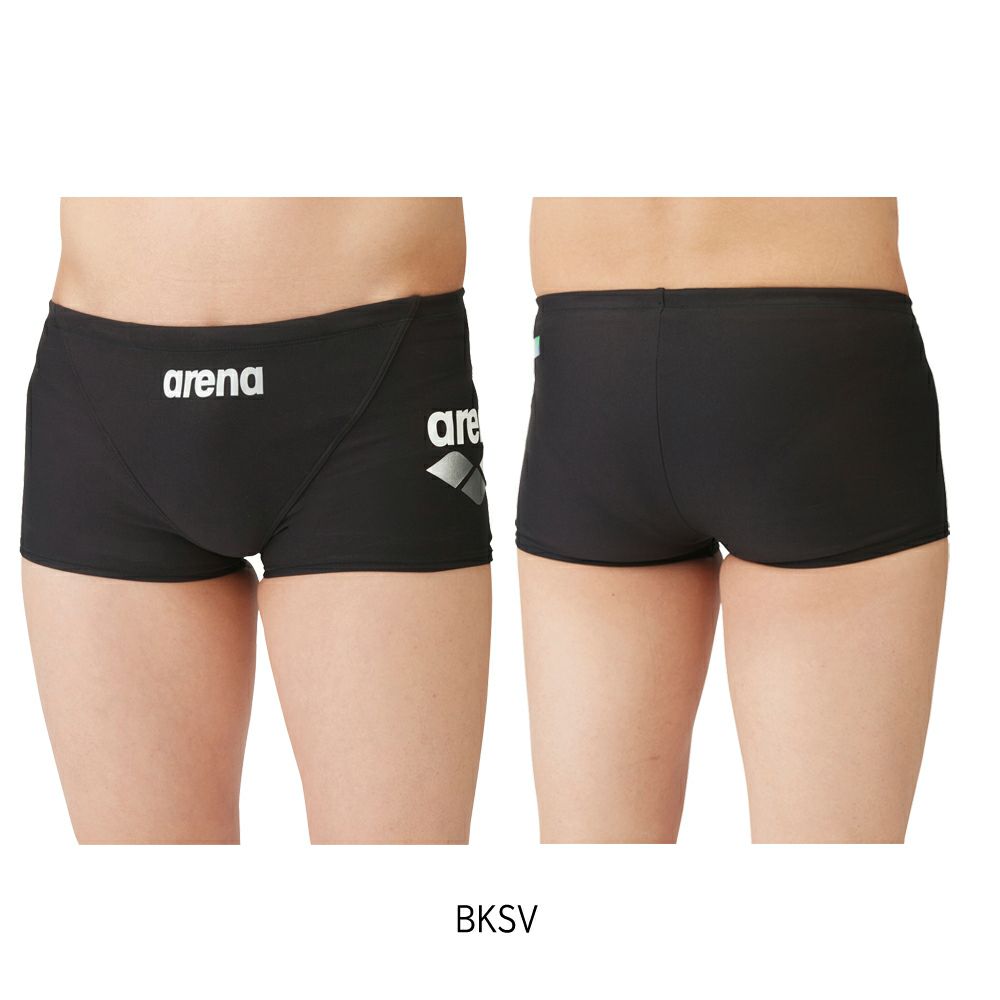 アリーナARENA競泳水着メンズ練習用トレーニングスパッツショートレッグタフスキンT2E競泳練習水着SAR-4104