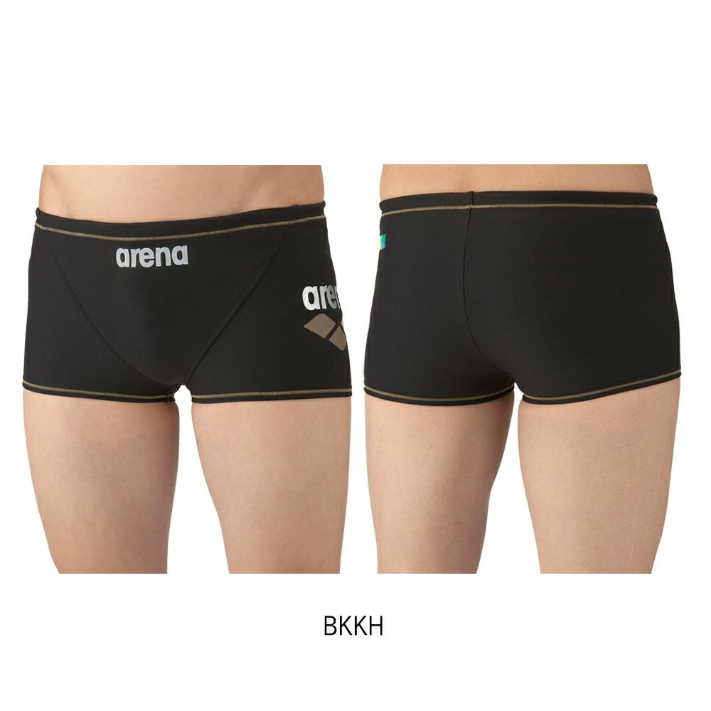 アリーナARENA競泳水着メンズ練習用トレーニングスパッツショートレッグタフスキンT2E競泳練習水着SAR-4104