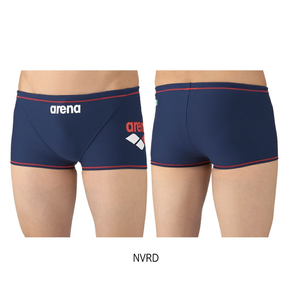 アリーナARENA競泳水着メンズ練習用トレーニングスパッツショートレッグタフスキンT2E競泳練習水着SAR-4104