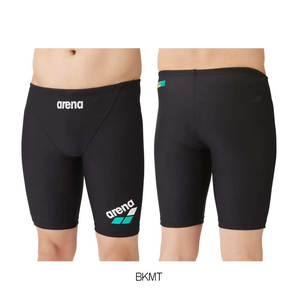 アリーナARENA競泳水着メンズ練習用トレーニングスパッツハーフレッグタフスキンT2E競泳練習水着2024年春夏モデルSAR-4105