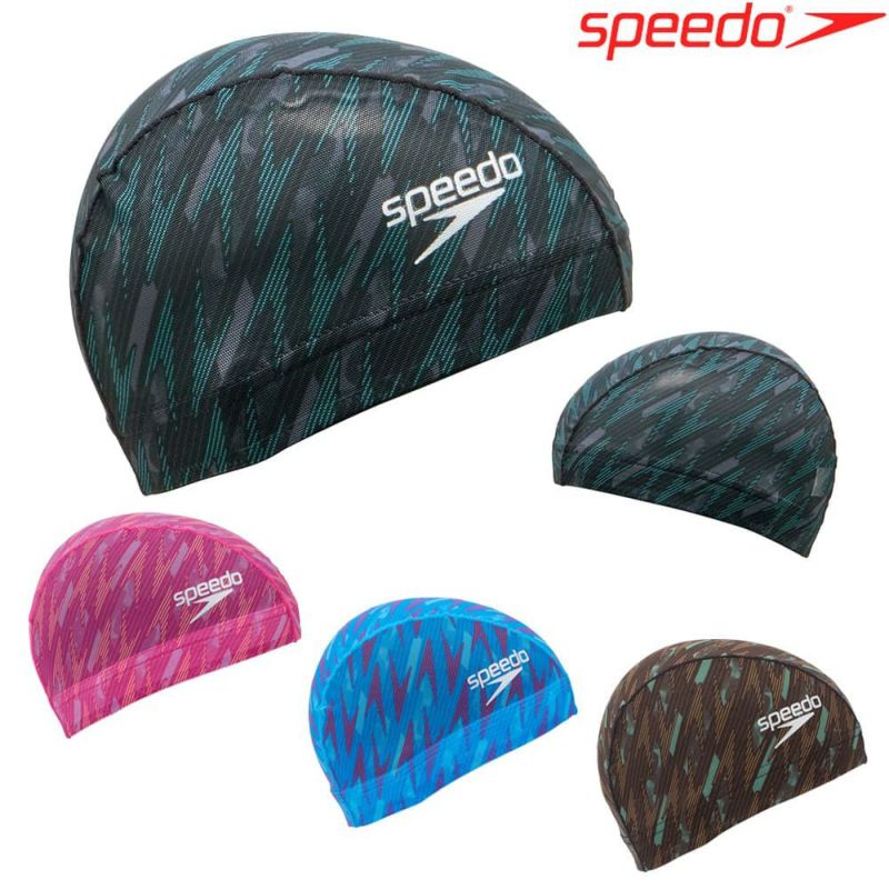 スピードSPEEDO水泳ブーンフローメッシュキャップスイムキャップ水泳帽水泳小物2024年春夏モデルSE12403