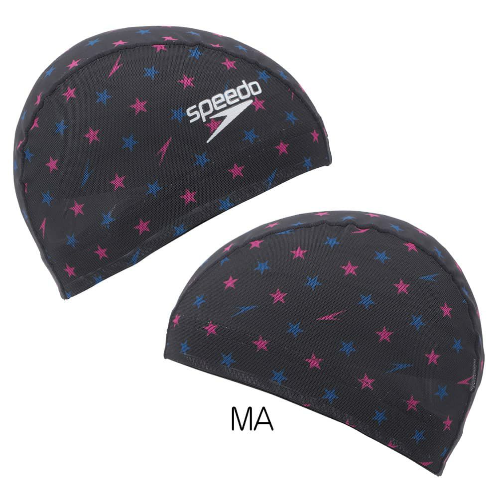 スピードSPEEDO水泳スターメッシュキャップスイムキャップ水泳帽水泳小物2024年春夏モデルSE12408