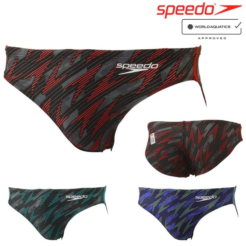 スピードSPEEDO競泳水着メンズWORLDAQUATICS承認フレックスシグマカイショートブーンFLEXΣχ2024春夏モデルSC42407F