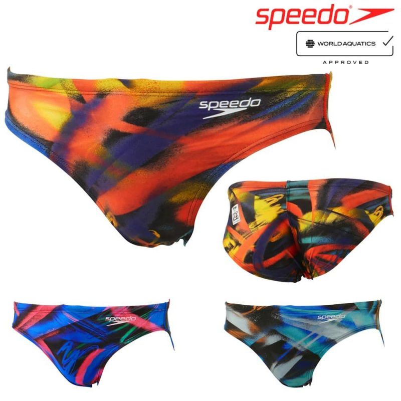 スピードSPEEDO競泳水着メンズWORLDAQUATICS承認フレックスシグマカイショートブーンFLEXΣχ2024春夏モデルSC42406F