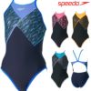 スピードSPEEDO競泳水着レディース練習用ブーンフローターンズスーツENDURANCEECO競泳練習水着2024春夏モデルSTW02405