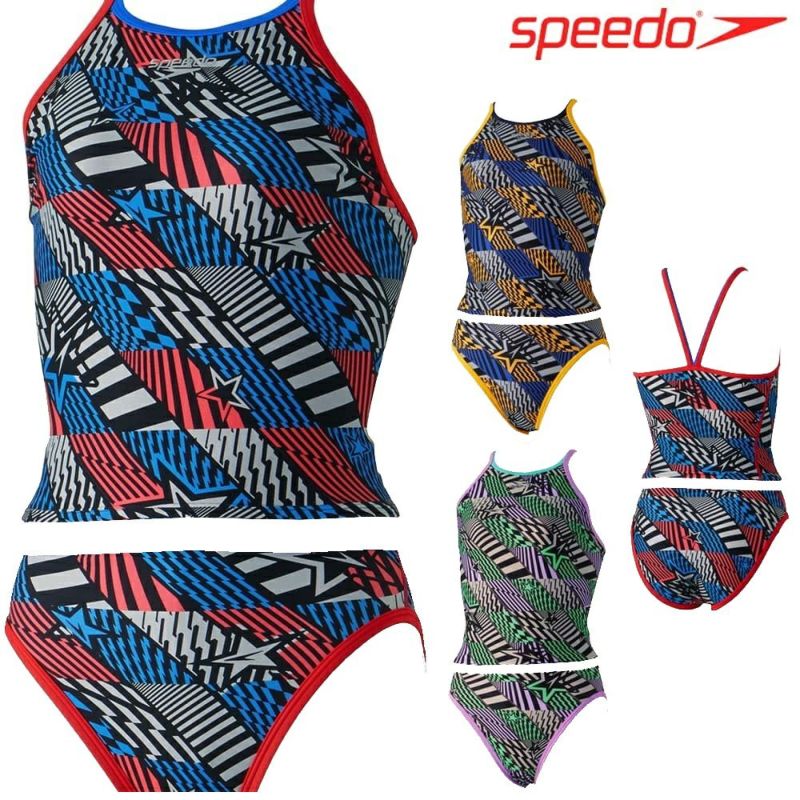 スピードSPEEDO競泳水着レディース練習用ファンピースエ厶ターンズスーツーENDURANCEECO競泳練習水着2024春夏モデルSTW22403