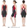 ミズノMIZUNO競泳水着レディースWORLDAQUATICS承認STREAMACEハーフスーツ(マスターズバック)ストリームフィットA2024春夏モデルN2MGB240