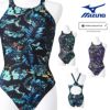 ミズノMIZUNO競泳水着レディースWORLDAQUATICS承認STREAMACEミディアムカットストリームフィットA2024春夏モデルN2MAB276