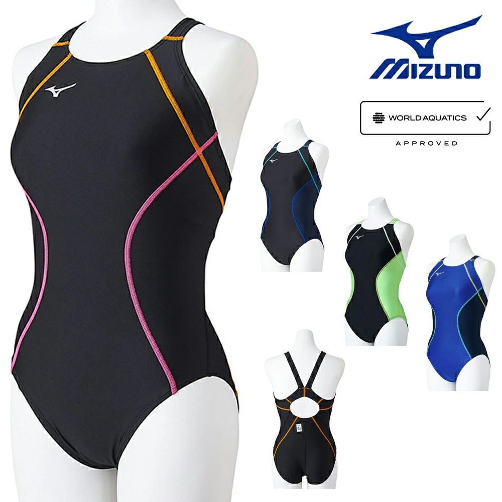 ミズノMIZUNO競泳水着レディースWA承認モデルSTLalaローカットN2MAB245finaマークあり