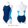 ミズノMIZUNO競泳水着レディース練習用エクサースーツミディアムカットEXERSUITSU-Fit競泳練習水着2024春夏モデルN2MAB260