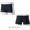 ミズノMIZUNO競泳水着メンズ練習用エクサースーツショートスパッツEXERSUITSU-Fit競泳練習水着2024春夏モデルN2MBB060