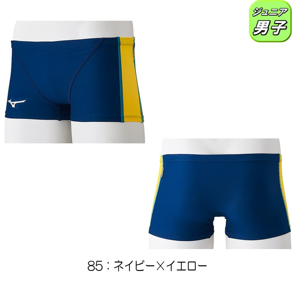 ミズノMIZUNO競泳水着ジュニア男子練習用エクサースーツショートスパッツEXERSUITSU-Fit競泳練習水着N2MBB460