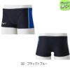 ミズノMIZUNO競泳水着ジュニア男子練習用エクサースーツショートスパッツEXERSUITSU-Fit競泳練習水着2024春夏モデルN2MBB460