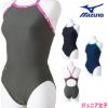 ミズノMIZUNO競泳水着ジュニア女子練習用エクサースーツミディアムカットEXERSUITSU-Fit競泳練習水着2024春夏モデルN2MAB487