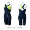 ミズノMIZUNOフィットネス水着レディースSTROKEONEオールインワンパッド付き2024春夏モデルN2JGB301