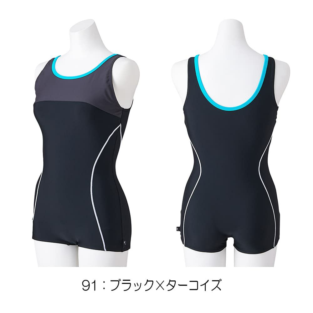 ミズノMIZUNOフィットネス水着レディースワンピースドレスアップスイムパッド付き2024春夏モデルN2JAB322