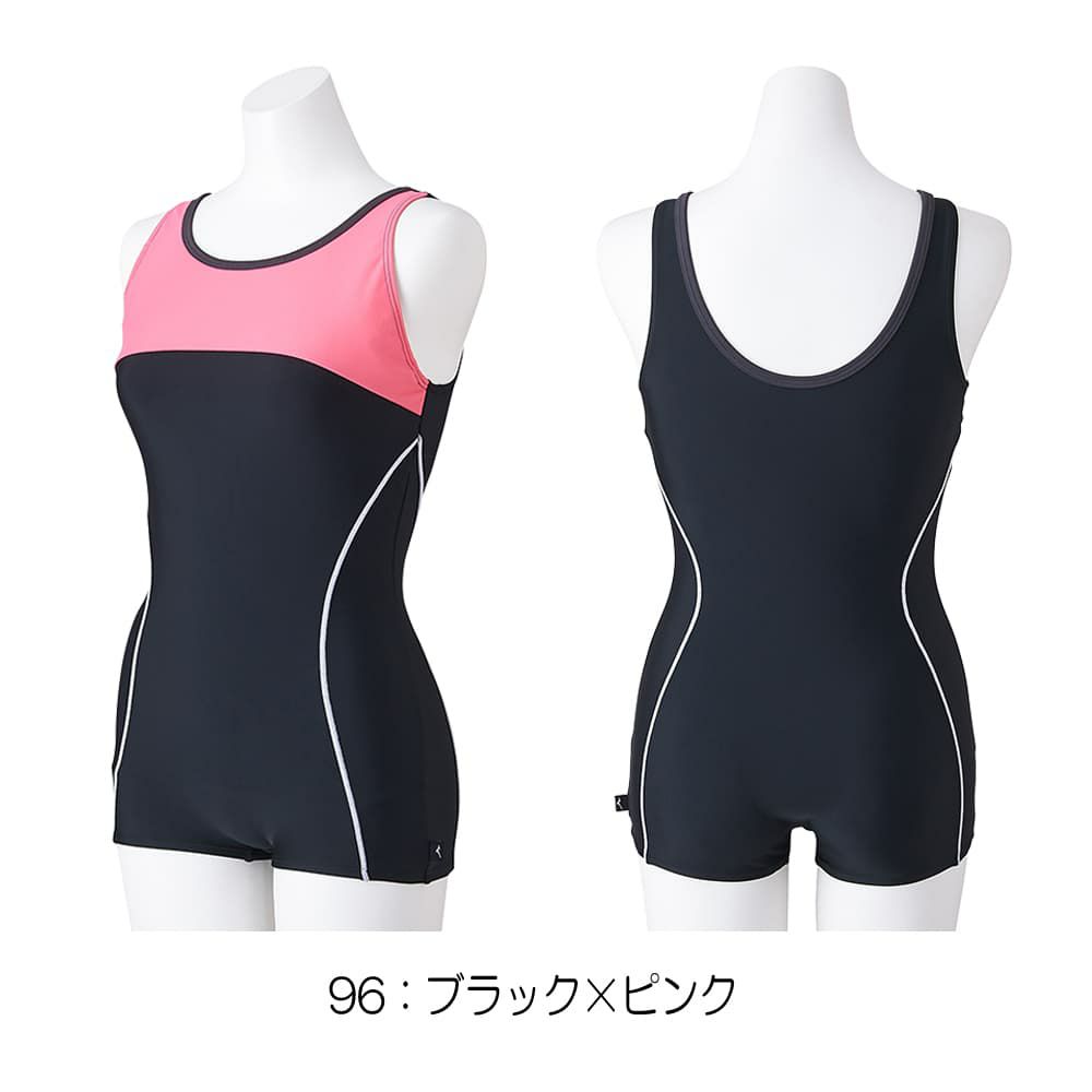 ミズノMIZUNOフィットネス水着レディースワンピースドレスアップスイムパッド付き2024春夏モデルN2JAB322