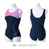 ミズノMIZUNOフィットネス水着レディースワンピース(Uバック)パッド付き2024春夏モデルN2JAB320