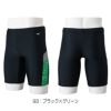 ミズノMIZUNOフィットネス水着メンズハーフスパッツ2024春夏モデルN2JBB104