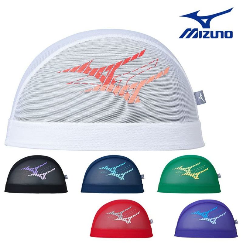 ミズノMIZUNO水泳メッシュキャップスイムキャップ水泳小物2024年春夏モデルN2JWB001