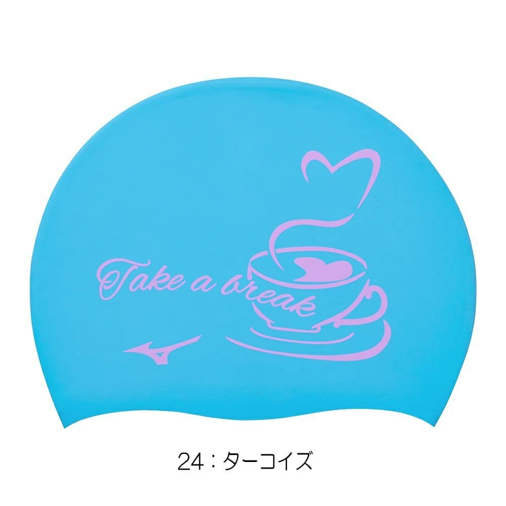 ミズノMIZUNO水泳シリコーンキャップスイムキャップ水泳小物2024年春夏モデルN2JWB044